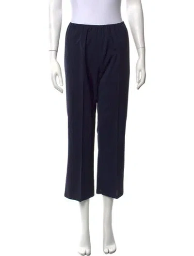 Pre-owned Sofie D'hoore Wool Straight Leg Pants In Blue