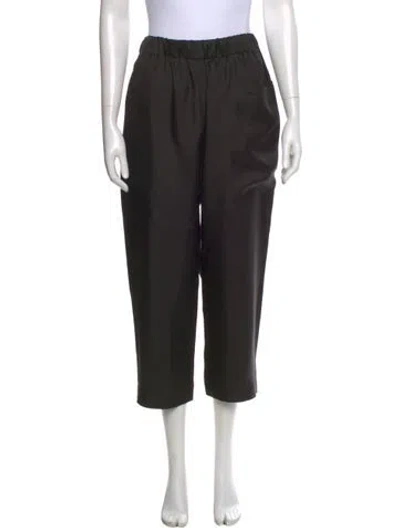 Pre-owned Sofie D'hoore Wool Straight Leg Pants In Grey
