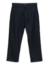 Sofie D'hoore Wool Straight-leg Trousers In Black
