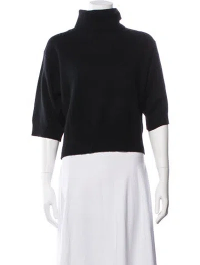 Pre-owned Sofie D'hoore Wool Turtleneck Sweater In Black