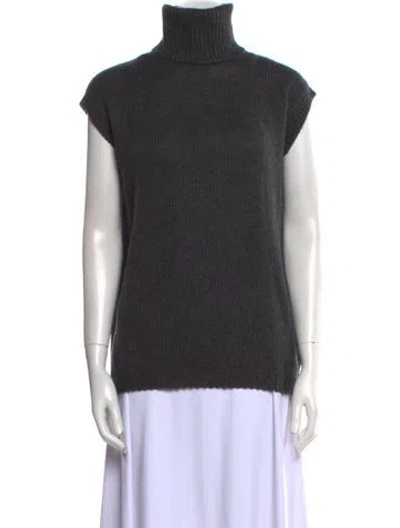 Pre-owned Sofie D'hoore Wool Turtleneck Sweater W/ Tags In Gray