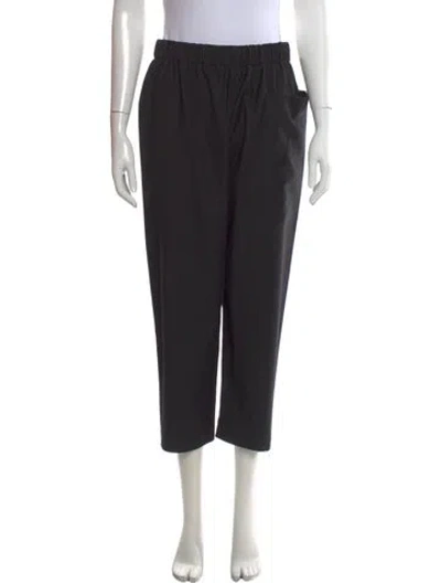 Pre-owned Sofie D'hoore Wool Wide Leg Pants In Black