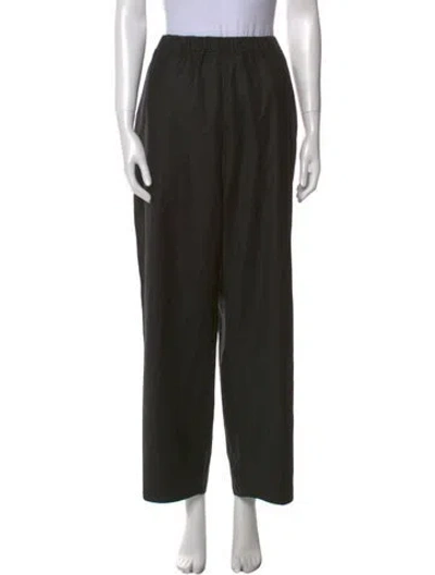 Pre-owned Sofie D'hoore Wool Wide Leg Pants In Blue