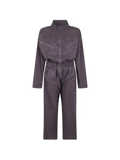 Sofie D'hoore Zip Belted Jumpsuit In Purple