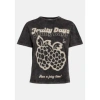 SOFIE SCHNOOR FRUITY T-SHIRT WASHED BLACK