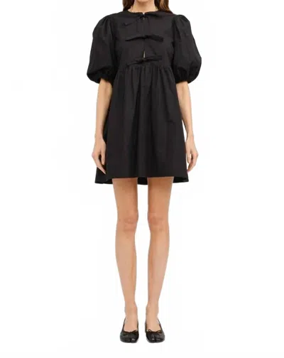 Sofie The Label Avery Mini Dress In Black