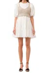Sofie The Label Bella Dress In Off White In White
