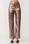 Sofie The Label Countdown To Midnight Pants In Pewter In Silver