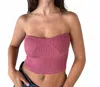 Sofie The Label Danielle Knit Top In Soft Pink In Pink