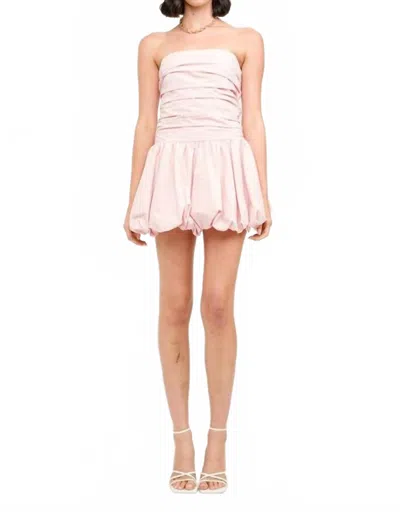 Sofie The Label Dion Dress In Pink In White