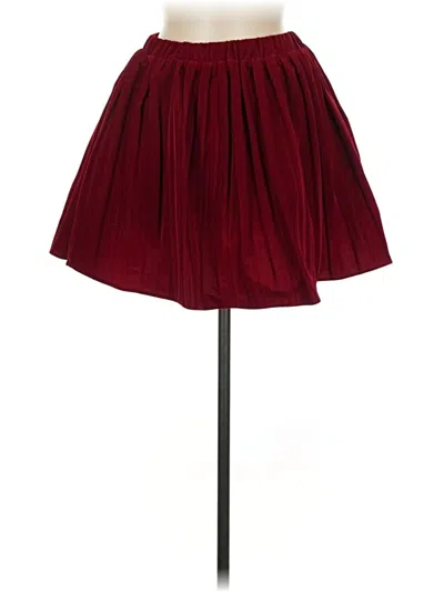Sofie The Label Formal Skirt In Burgundy