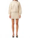 Sofie The Label Gabrielle Sweater Set In Cream