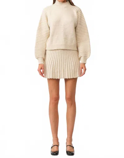 Sofie The Label Gabrielle Sweater Set In Cream