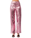 Sofie The Label Gaia Shimmer Utility Pants In Rose Gold In Multi