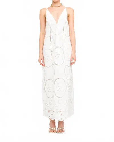 Sofie The Label Hadley Maxi Dress In Off-white