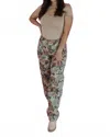 Sofie The Label High Waisted Jacquard Pants In Multi In Multi