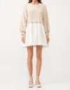 Sofie The Label Isabella Dress In Natural In White