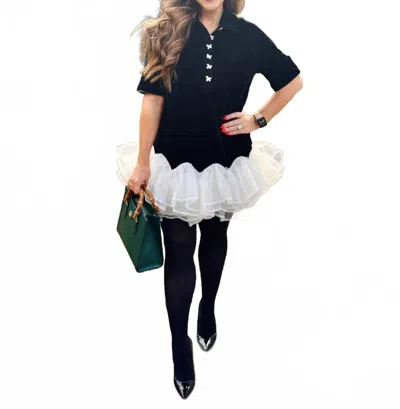 Sofie The Label Ivanna Mini Dress In Black Velvet