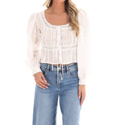 Sofie The Label Keep Me Close Top In Off White