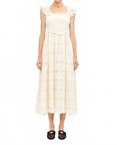 Sofie The Label Kensie Dress In Cream In White