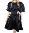 Sofie The Label Lola Cut Out Mini Dress In Black In Black