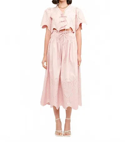 Sofie The Label Margot Blouse In Pink