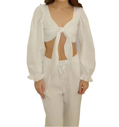 Sofie The Label Penelope Top In White