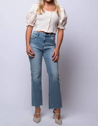 Sofie The Label Primrose Puff Sleeve In Oatmeal