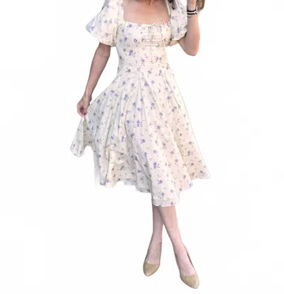 Sofie The Label Sofie Midi Dress In White
