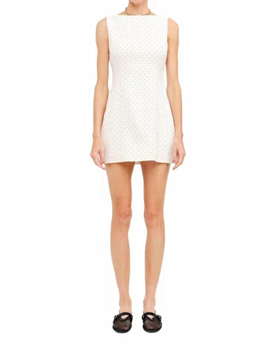 Sofie The Label The Dottie Mini Dress In White