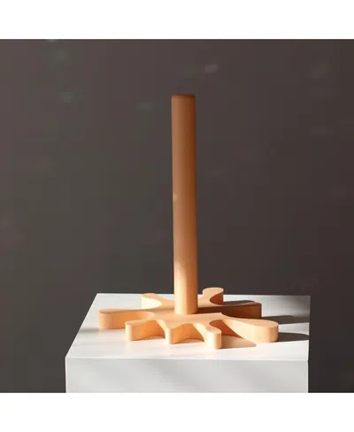 Sofiest Designs Melted Paper Towel Holder In Orange Peel