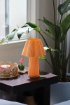 Sofiest Designs Ribbed Table Lamp In Orange At Urban Outfitters