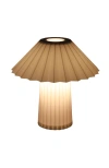 Sofiest Designs Umbrella Table Lamp In Brown