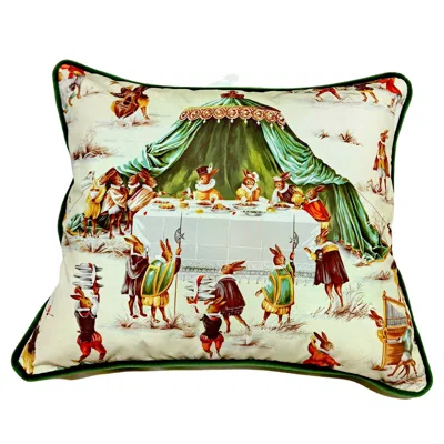 Pre-owned Sofina Boutique Kitzbühel Country Style Easter Decor Cushion Sofina Boutique Kitzbuehel In Sand