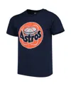 Soft As A Grape Big Boys And Girls  Navy Houston Astros Cooperstown Collection T-shirt In Navy