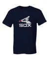 Soft As A Grape Big Boys Chicago White Sox Cooperstown T-shirt In Navy