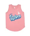 Soft As A Grape Big Girls Pink Philadelphia Phillies Tank Top In Pink