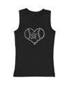 Soft As A Grape Big Girls  Black Miami Marlins Cotton Tank Top In Black