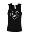 Soft As A Grape Girls Youth  Black Oakland Athletics Cotton Tank Top In Black