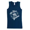 SOFT AS A GRAPE GIRLS YOUTH SOFT AS A GRAPE NAVY NEW YORK YANKEES TANK TOP