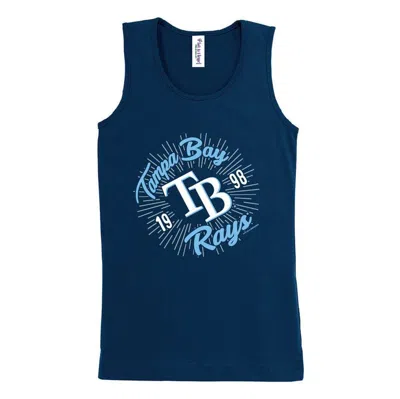 Soft As A Grape Kids' Girls Youth  Navy Tampa Bay Rays Tank Top