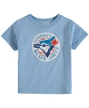 SOFT AS A GRAPE TODDLER BOYS AND GIRLS SOFT AS A GRAPE LIGHT BLUE TORONTO BLUE JAYS COOPERSTOWN COLLECTION SHUTOUT T