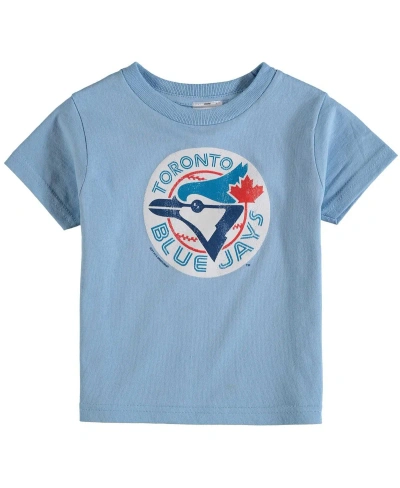 Soft As A Grape Babies' Toddler Boys And Girls  Light Blue Toronto Blue Jays Cooperstown Collection Shutout T