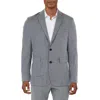 Soft Cloth Studio Mens Wool Blend Suit Separate Two-button Blazer In Multi