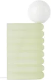 Soft-geometry Green Tall Elio Smart Lamp In Aloe