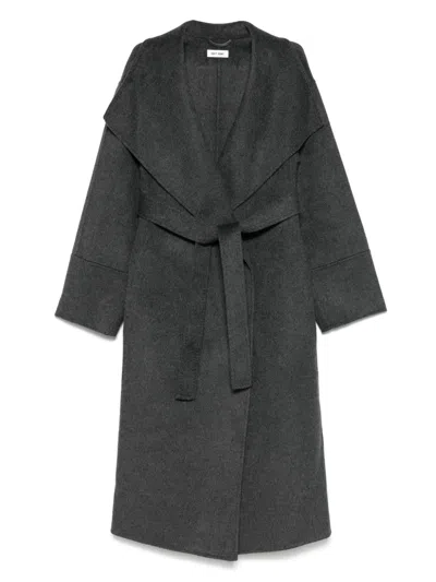 SOFT GOAT BELTED COAT
