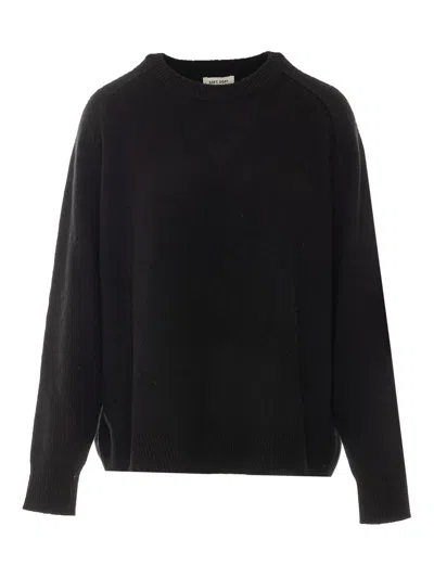 Soft Goat Black Boyfriend Sweater