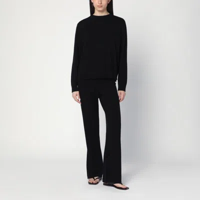 Soft Goat Black Cashmere Suit