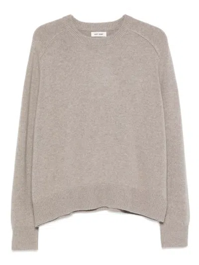 SOFT GOAT BOYFRIEND RIBBED CREW-NECK KNITWEAR