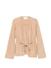 BRUSHED WRAP CARDIGAN